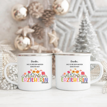 Tasse personalisiert für Erzieherin - Geschenk Dankeschön