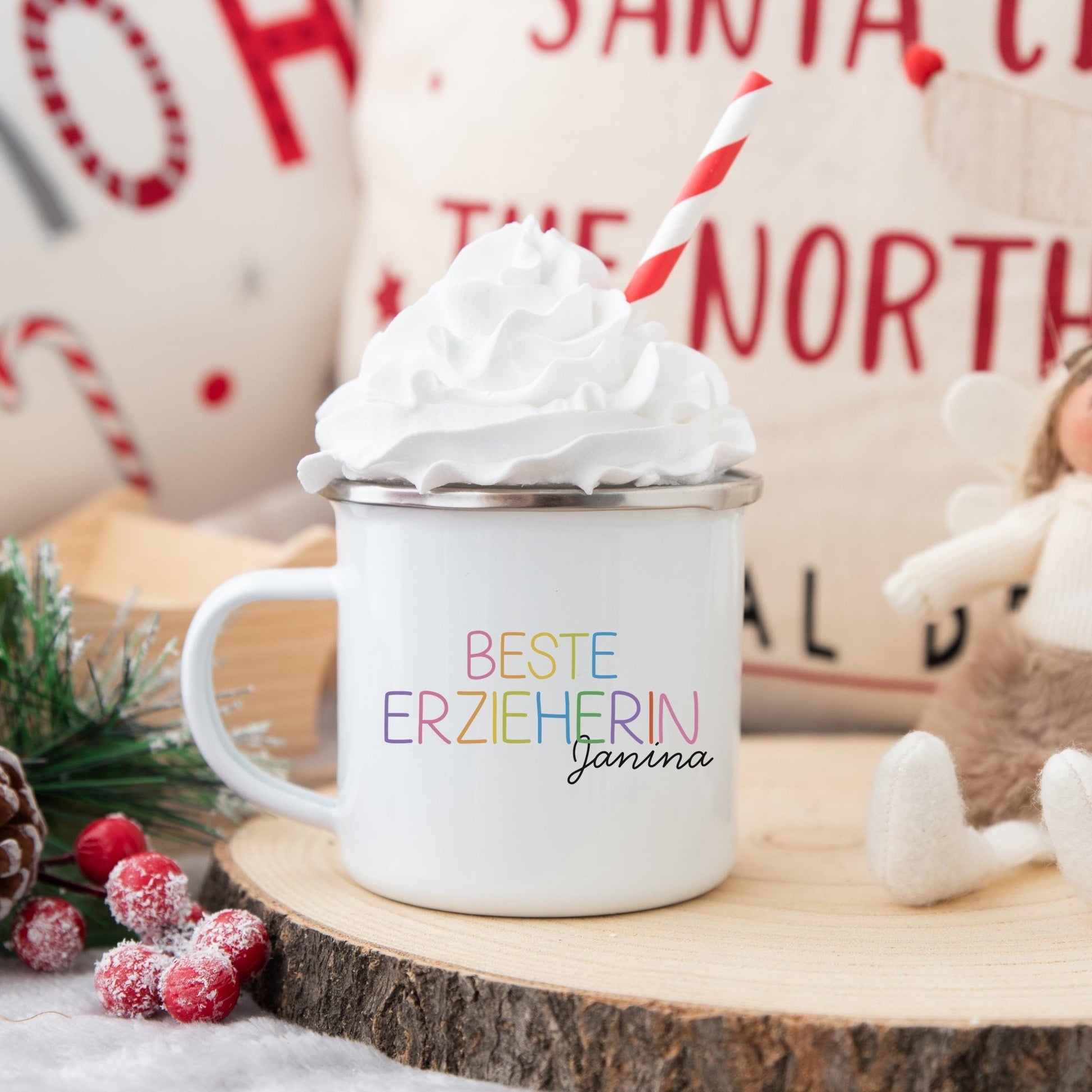 Erzieherin Tasse personalisiert als Danke-Geschenk