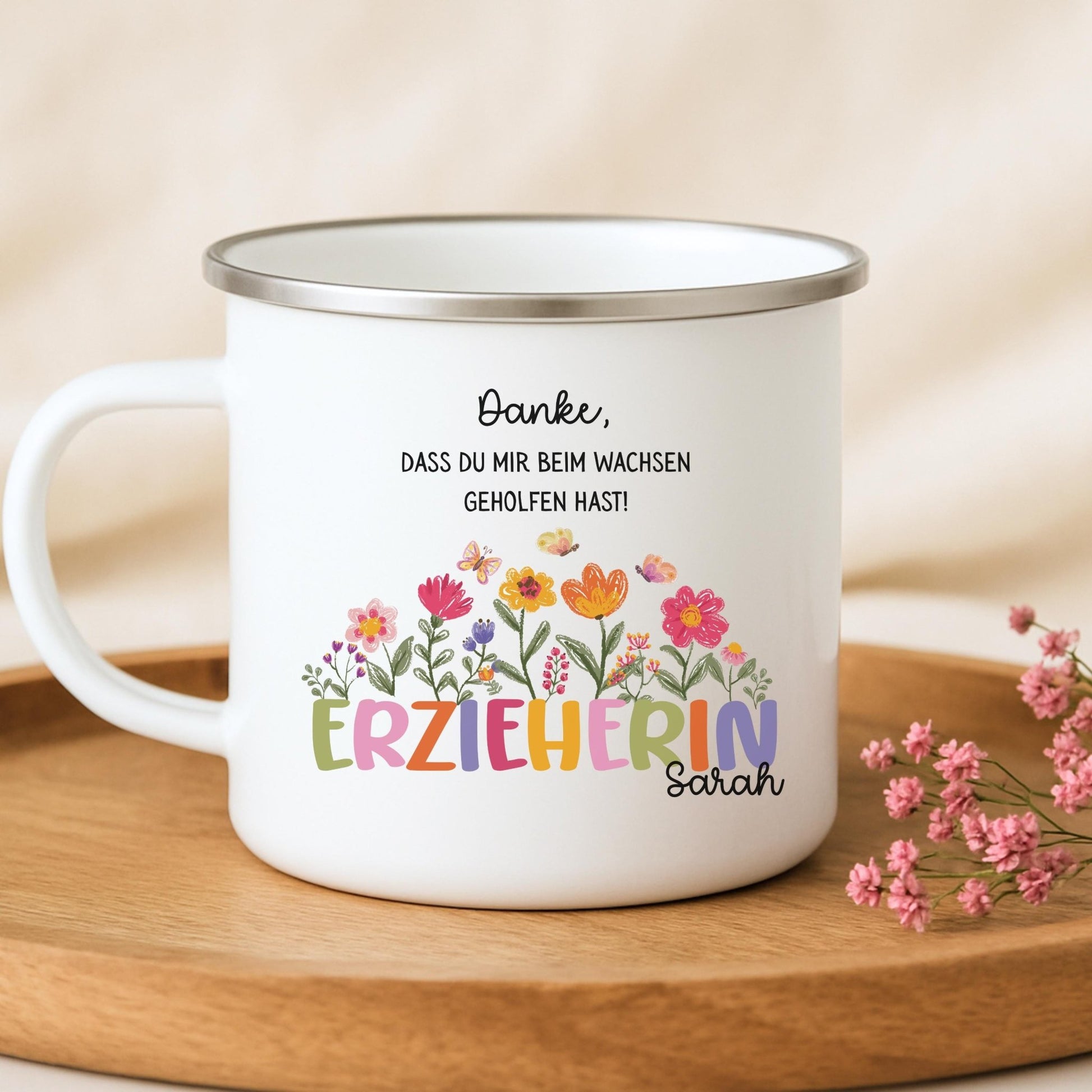 Tasse personalisiert für Erzieherin - Geschenk Dankeschön