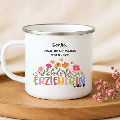 Tasse personalisiert für Erzieherin - Geschenk Dankeschön