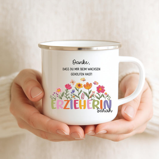 Tasse personalisiert für Erzieherin - Geschenk Dankeschön