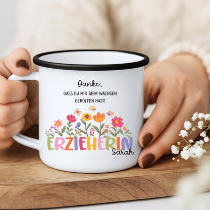 Tasse personalisiert für Erzieherin - Geschenk Dankeschön