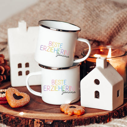 Erzieherin Tasse personalisiert als Danke-Geschenk