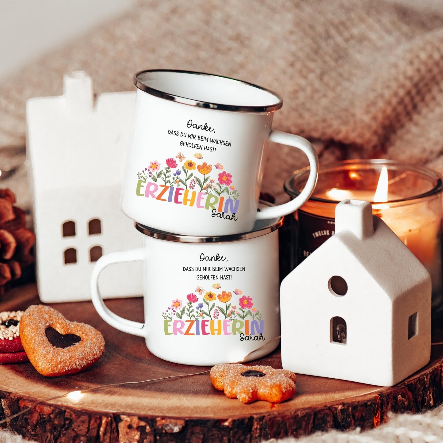 Tasse personalisiert für Erzieherin - Geschenk Dankeschön