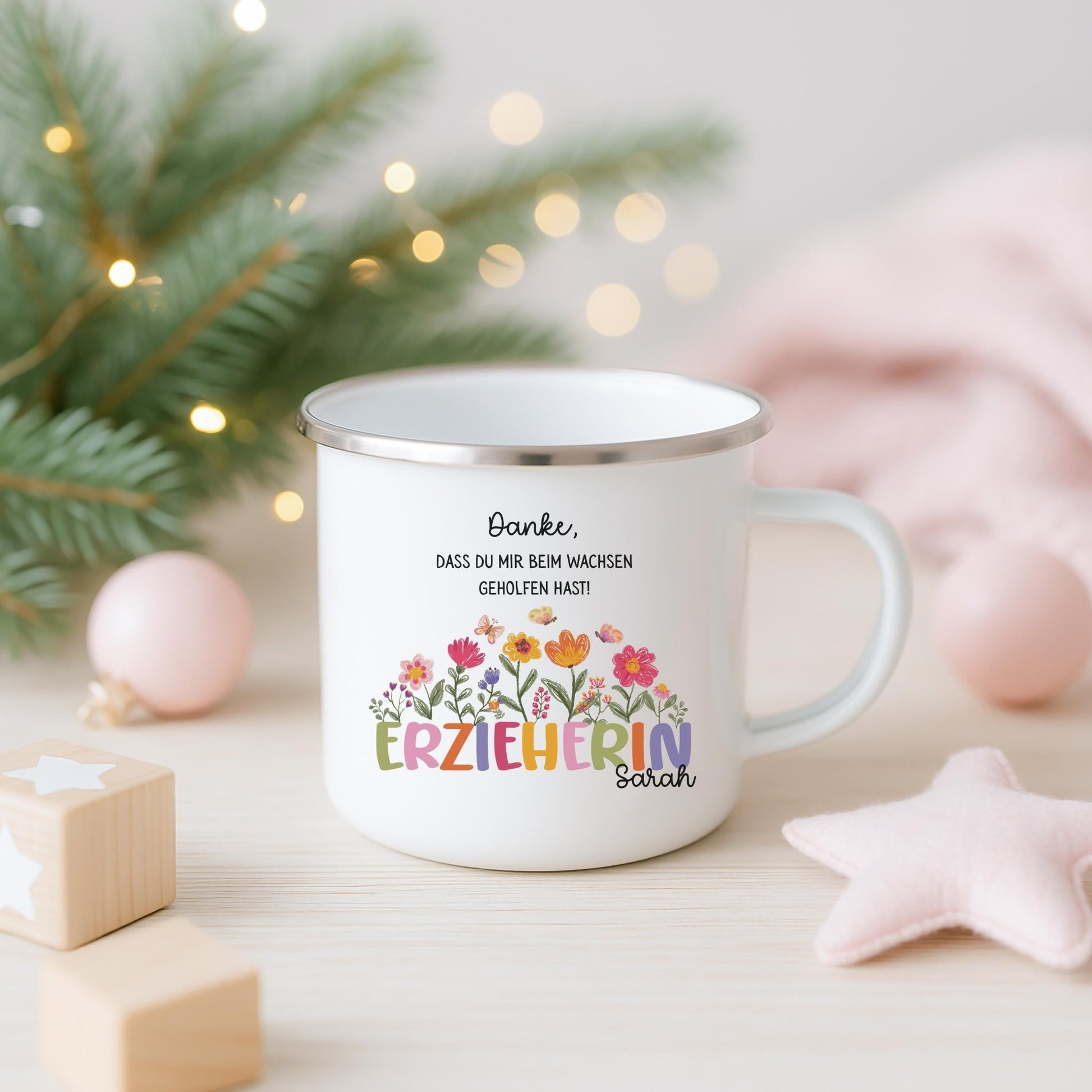Tasse personalisiert für Erzieherin - Geschenk Dankeschön