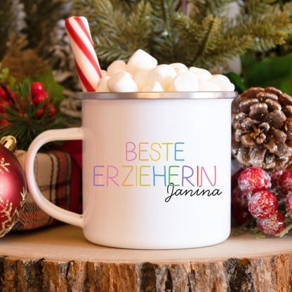 Erzieherin Tasse personalisiert als Danke-Geschenk