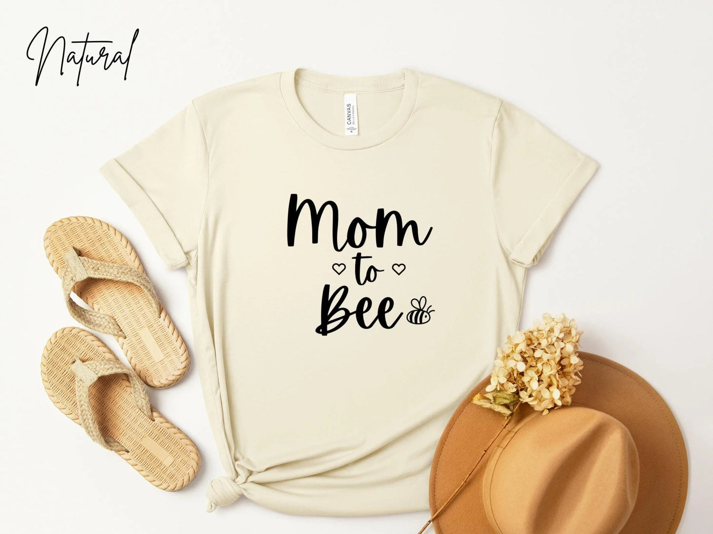 Frauen - T-Shirt Mom to Bee Muttertagsgeschenk Geschenke für Mütter - Mamas & Minis