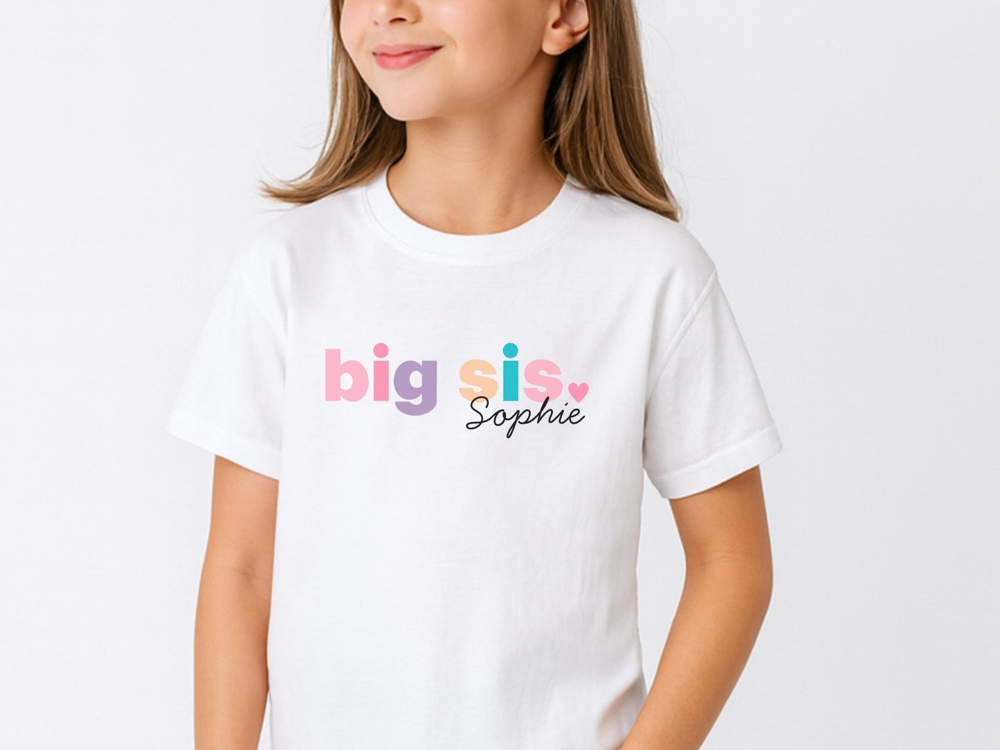 Geschenk Geschwister Outfit T-Shirt Großer Bruder Shirt Große Schwester Kleiner Bruder Kleine Schwester Babybody Partnerlook Geschenke Baby