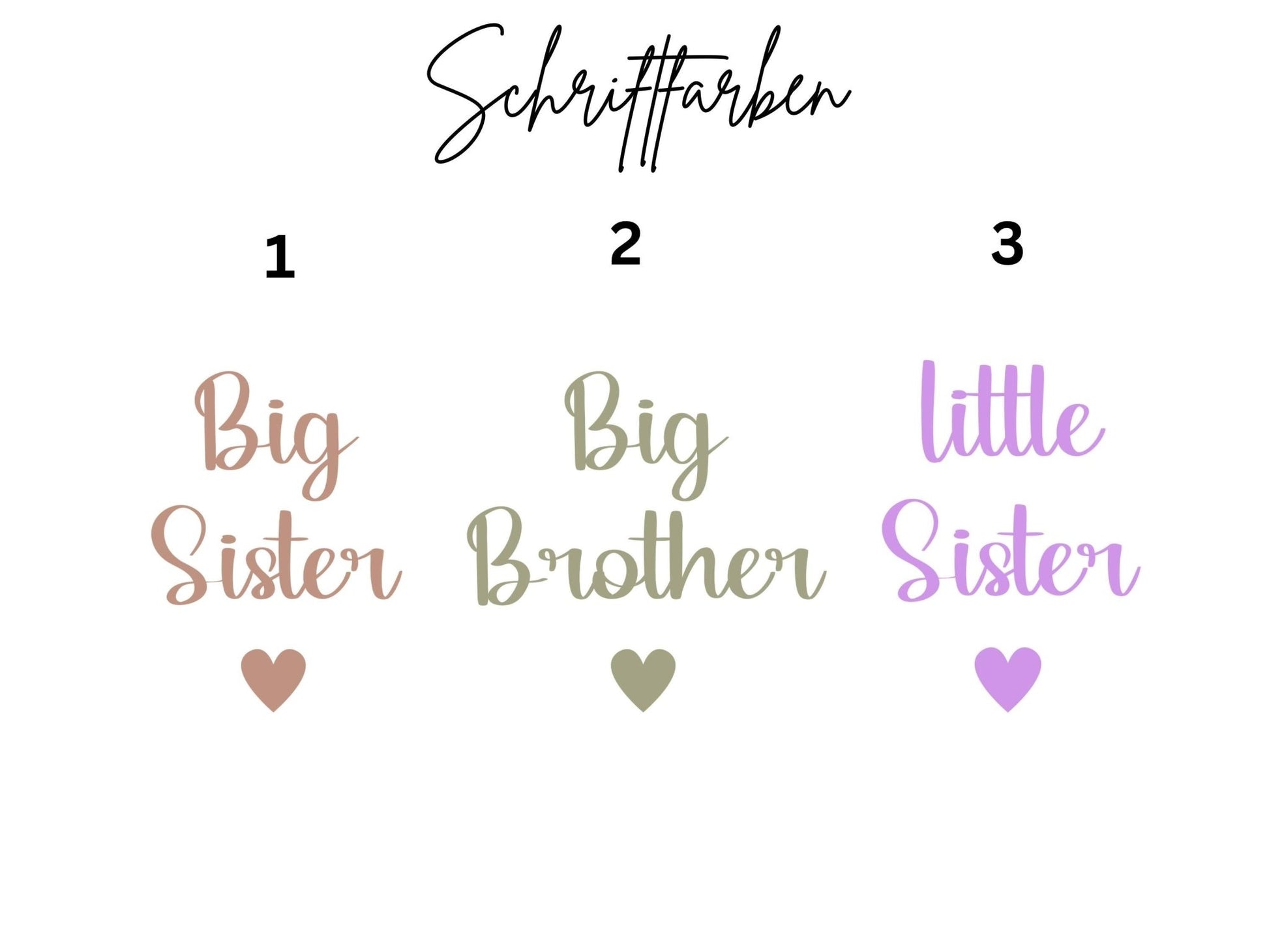 Geschenk Geschwister Outfit T-Shirt Großer Bruder Shirt Große Schwester Kleiner Bruder Kleine Schwester Babybody Partnerlook Geschenke Baby