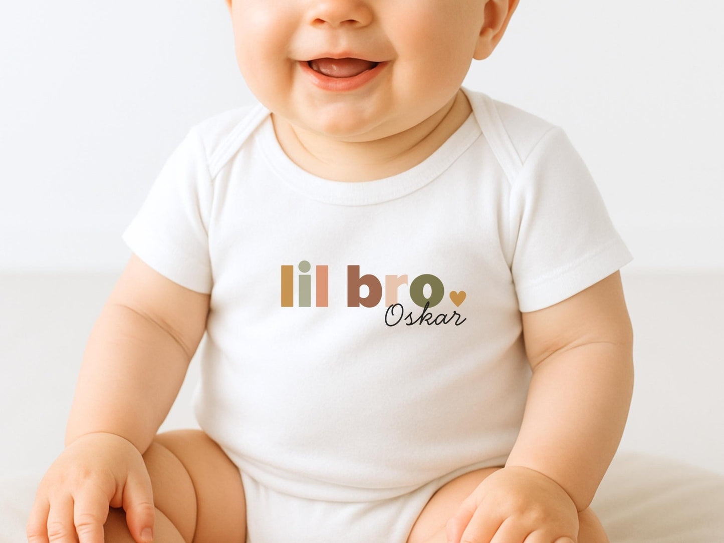 Geschenk Geschwister Outfit T-Shirt Großer Bruder Shirt Große Schwester Kleiner Bruder Kleine Schwester Babybody Partnerlook Geschenke Baby