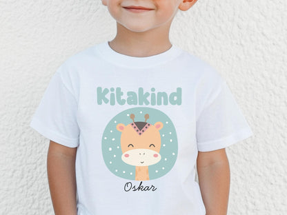 Geschenk Kita Kind Shirt Kitakind personalisiert Kindergartenkind T-Shirt Kitastart Kita Geschenk Eingewöhnung