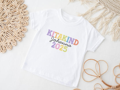 Geschenk Kita Kind Shirt Kitakind personalisiert Kindergartenkind T-Shirt Kitastart Kita Geschenk Eingewöhnung