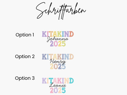 Geschenk Kita Kind Shirt Kitakind personalisiert Kindergartenkind T-Shirt Kitastart Kita Geschenk Eingewöhnung