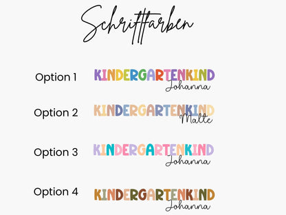 Geschenk Kita Kind Shirt Kitakind personalisiert Kindergartenkind T-Shirt Kitastart Kita Geschenk Eingewöhnung