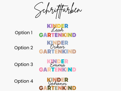 Geschenk Kita Kind Shirt Kitakind personalisiert Kindergartenkind T-Shirt Kitastart Kita Geschenk Eingewöhnung