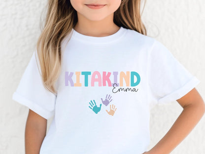 Geschenk Kita Kind Shirt Kitakind personalisiert Kindergartenkind T-Shirt Kitastart Kita Geschenk Eingewöhnung