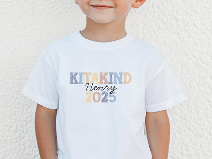 Geschenk Kita Kind Shirt Kitakind personalisiert Kindergartenkind T-Shirt Kitastart Kita Geschenk Eingewöhnung
