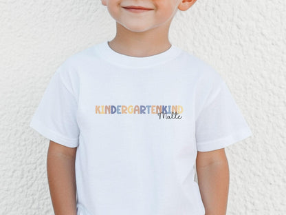 Geschenk Kita Kind Shirt Kitakind personalisiert Kindergartenkind T-Shirt Kitastart Kita Geschenk Eingewöhnung