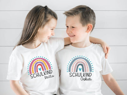 Geschenke Schulkinder Shirt Schulkind Personalisiert Einschulung Geschenke Schulanfang T-shirt Schulkind 2025 Kinder - Geschenk Vorschuler - Mamas & Minis