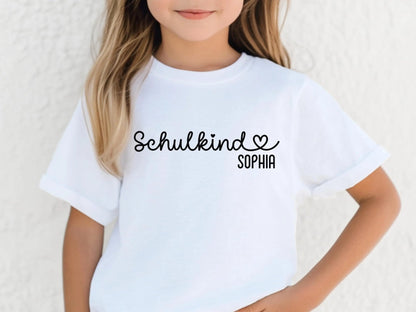 Geschenke Schulkinder Shirt Schulkind Personalisiert Einschulung Geschenke Schulanfang T-shirt Schulkind 2025 Kinder - Geschenk Vorschuler - Mamas & Minis