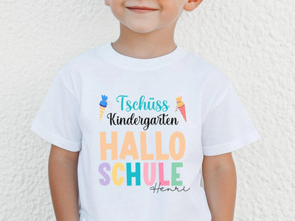 Geschenke Schulkinder Shirt Schulkind Personalisiert Einschulung Geschenke Schulanfang T-shirt Schulkind 2025 Kinder - Geschenk Vorschuler - Mamas & Minis