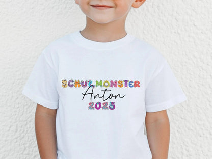 Geschenke Schulkinder Shirt Schulkind Personalisiert Einschulung Geschenke Schulanfang T-shirt Schulkind 2025 Kinder - Geschenk Vorschuler - Mamas & Minis