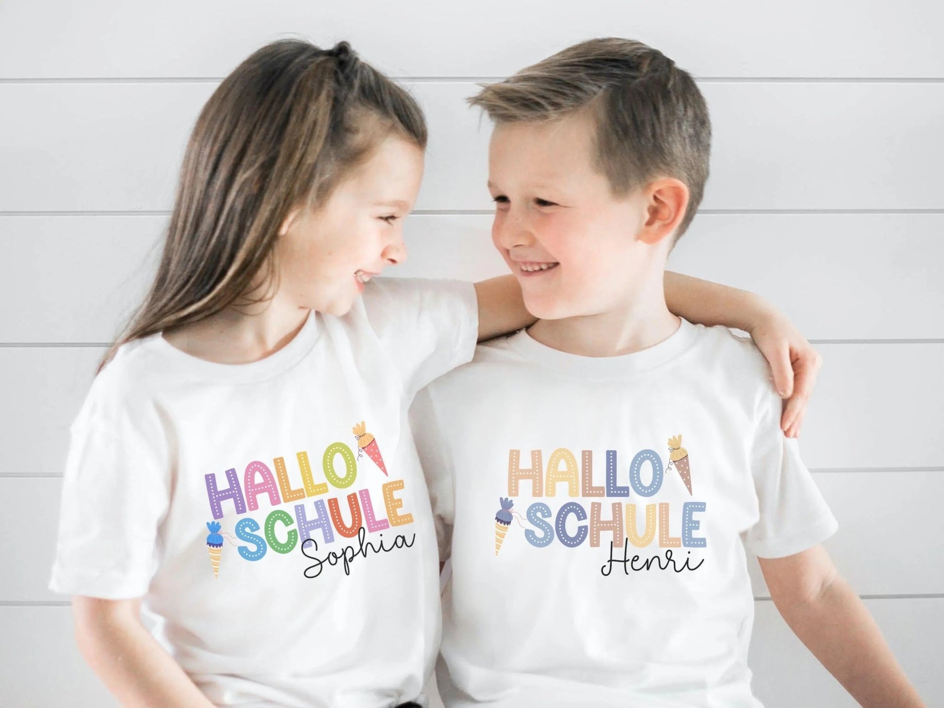 Geschenke Schulkinder Shirt Schulkind Personalisiert Einschulung Geschenke Schulanfang T-shirt Schulkind 2025 Kinder - Geschenk Vorschuler - Mamas & Minis