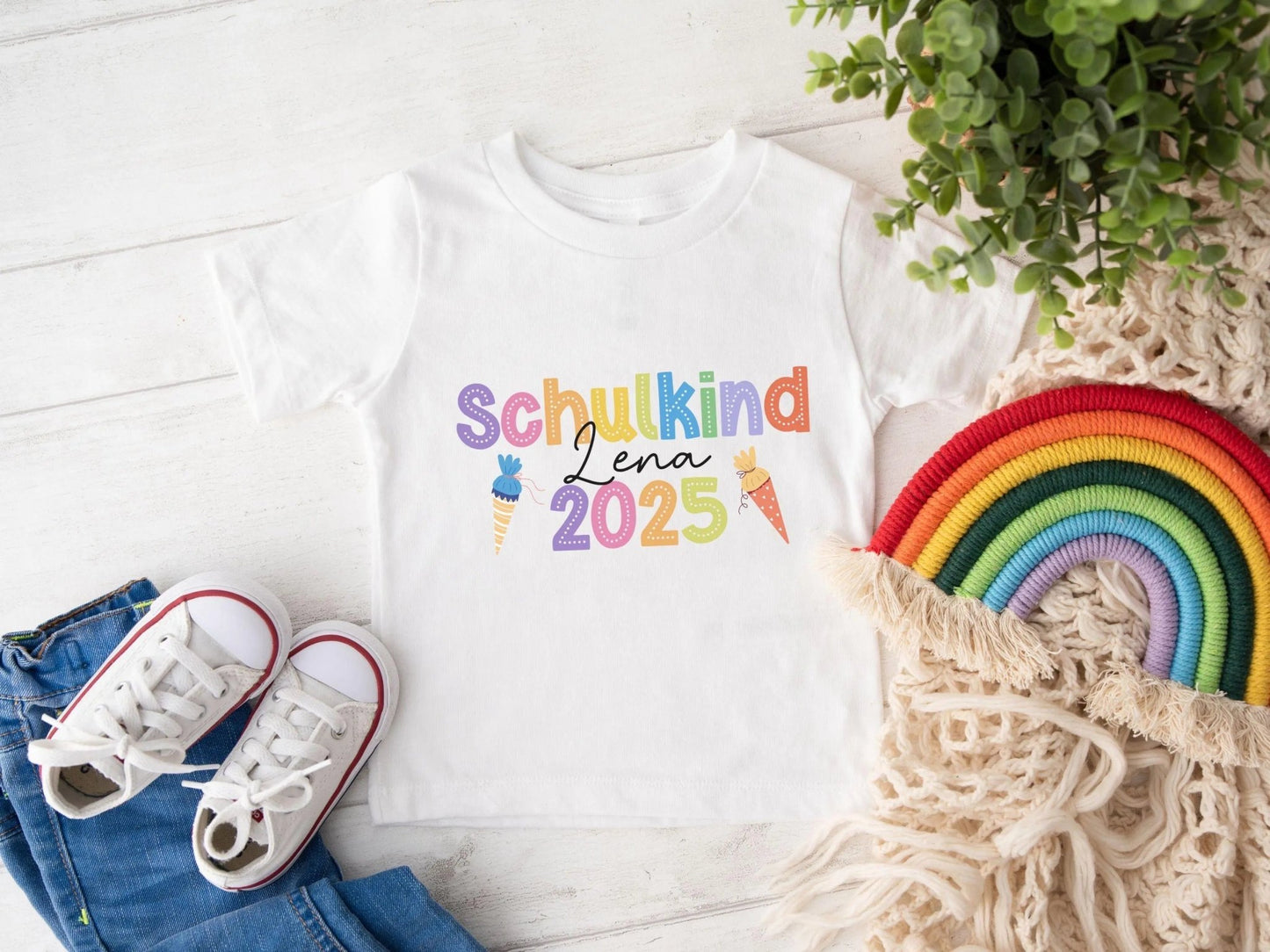 Geschenke Schulkinder Shirt Schulkind Personalisiert Einschulung Geschenke Schulanfang T-shirt Schulkind 2025 Kinder - Geschenk Vorschuler - Mamas & Minis