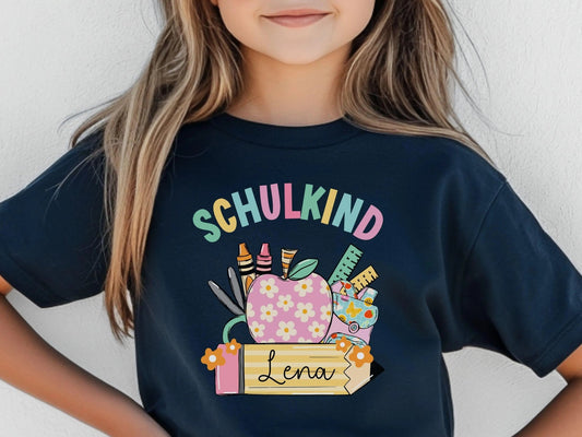 Geschenke Schulkinder Shirt Schulkind Personalisiert Einschulung Geschenke Schulanfang T-shirt Schulkind 2025 Kinder - Geschenk Vorschuler - Mamas & Minis