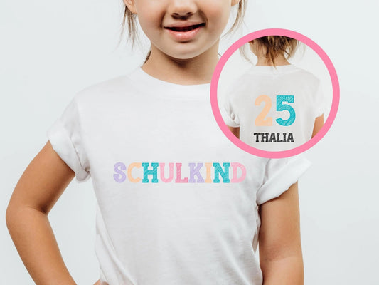 Geschenke Schulkinder Shirt Schulkind Personalisiert Einschulung Geschenke Schulanfang T-shirt Schulkind 2025 Kinder - Geschenk Vorschuler - Mamas & Minis
