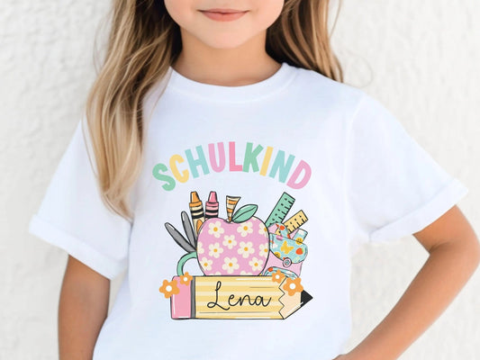 Geschenke Schulkinder Shirt Schulkind Personalisiert Einschulung Geschenke Schulanfang T-shirt Schulkind 2025 Kinder - Geschenk Vorschuler - Mamas & Minis