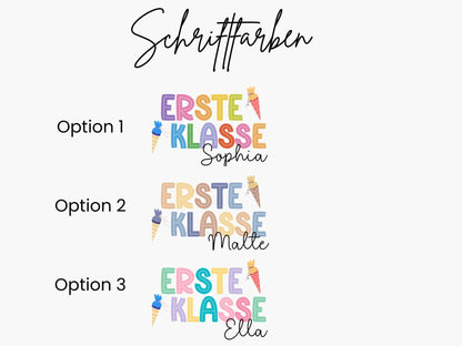 Geschenke Schulkinder Shirt Schulkind Personalisiert Einschulung Geschenke Schulanfang T-shirt Schulkind 2025 Kinder - Geschenk Vorschuler - Mamas & Minis