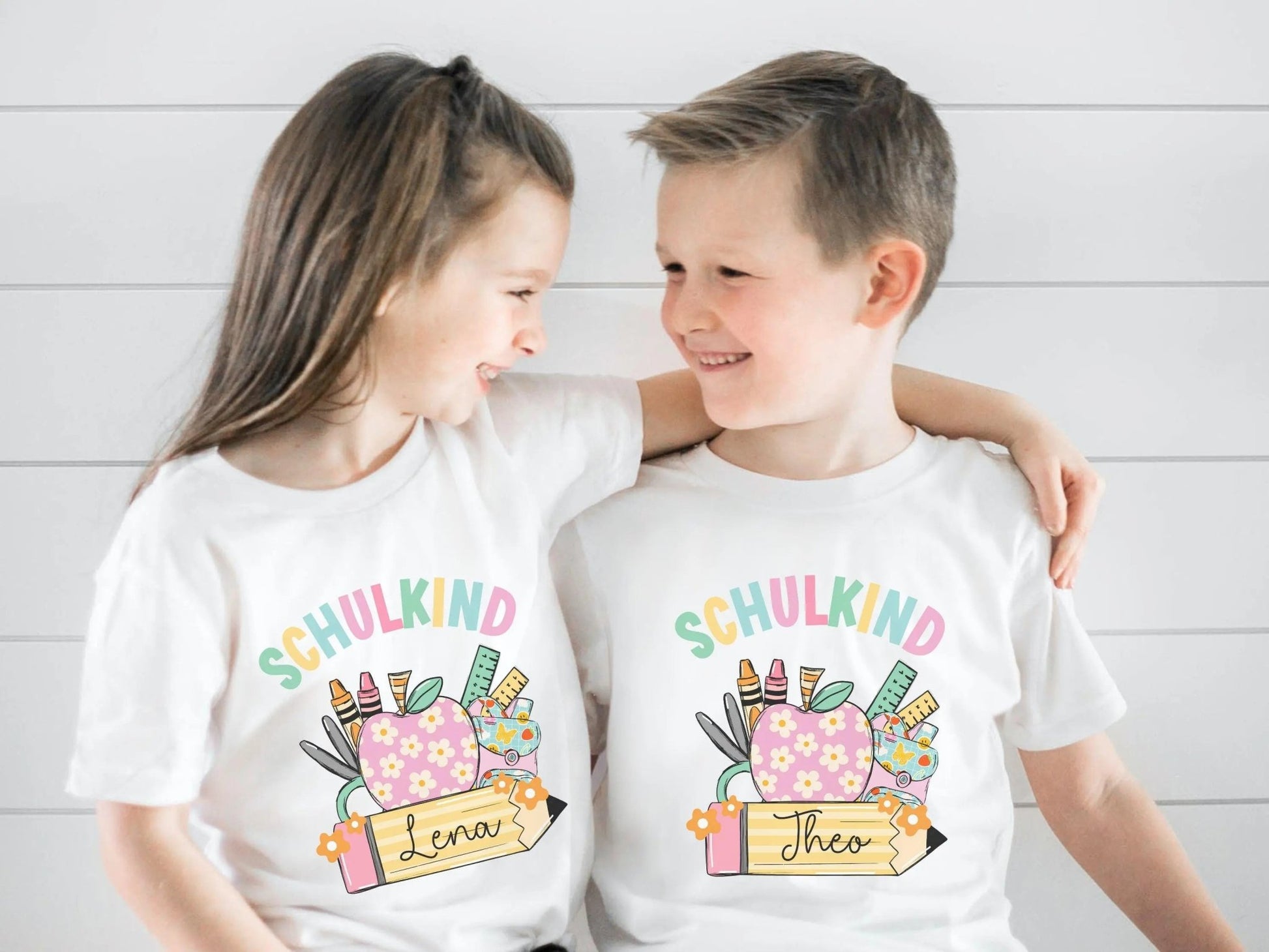 Geschenke Schulkinder Shirt Schulkind Personalisiert Einschulung Geschenke Schulanfang T-shirt Schulkind 2025 Kinder - Geschenk Vorschuler - Mamas & Minis