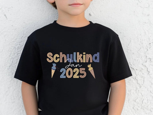 Geschenke Schulkinder Shirt Schulkind Personalisiert Einschulung Geschenke Schulanfang T-shirt Schulkind 2025 Kinder - Geschenk Vorschuler - Mamas & Minis