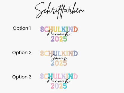 Geschenke Schulkinder Shirt Schulkind Personalisiert Einschulung Geschenke Schulanfang T-shirt Schulkind 2025 Kinder - Geschenk Vorschuler - Mamas & Minis