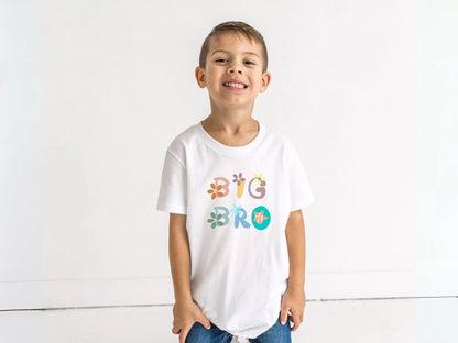 Geschwister Geschenke Großer Bruder T shirt - Kinder kleiner Bruder Geschenke Baby verkünden Partnerlook Geschenk Baby Kind Big Bro - Mamas & Minis