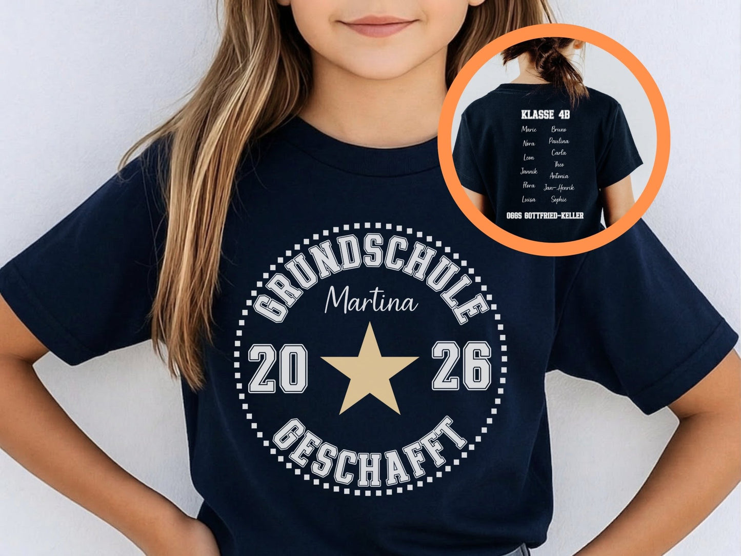 Grundschulabschluss T-Shirt Personalisiert - Mamas & Minis