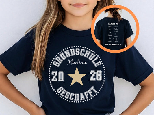 Grundschulabschluss T-Shirt Personalisiert - Mamas & Minis