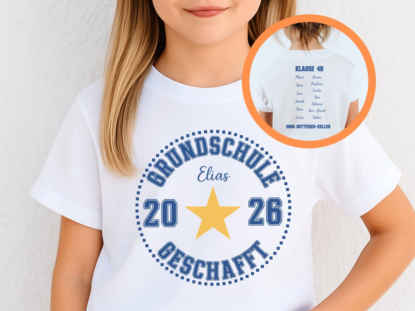 Grundschulabschluss T-Shirt Personalisiert - Mamas & Minis