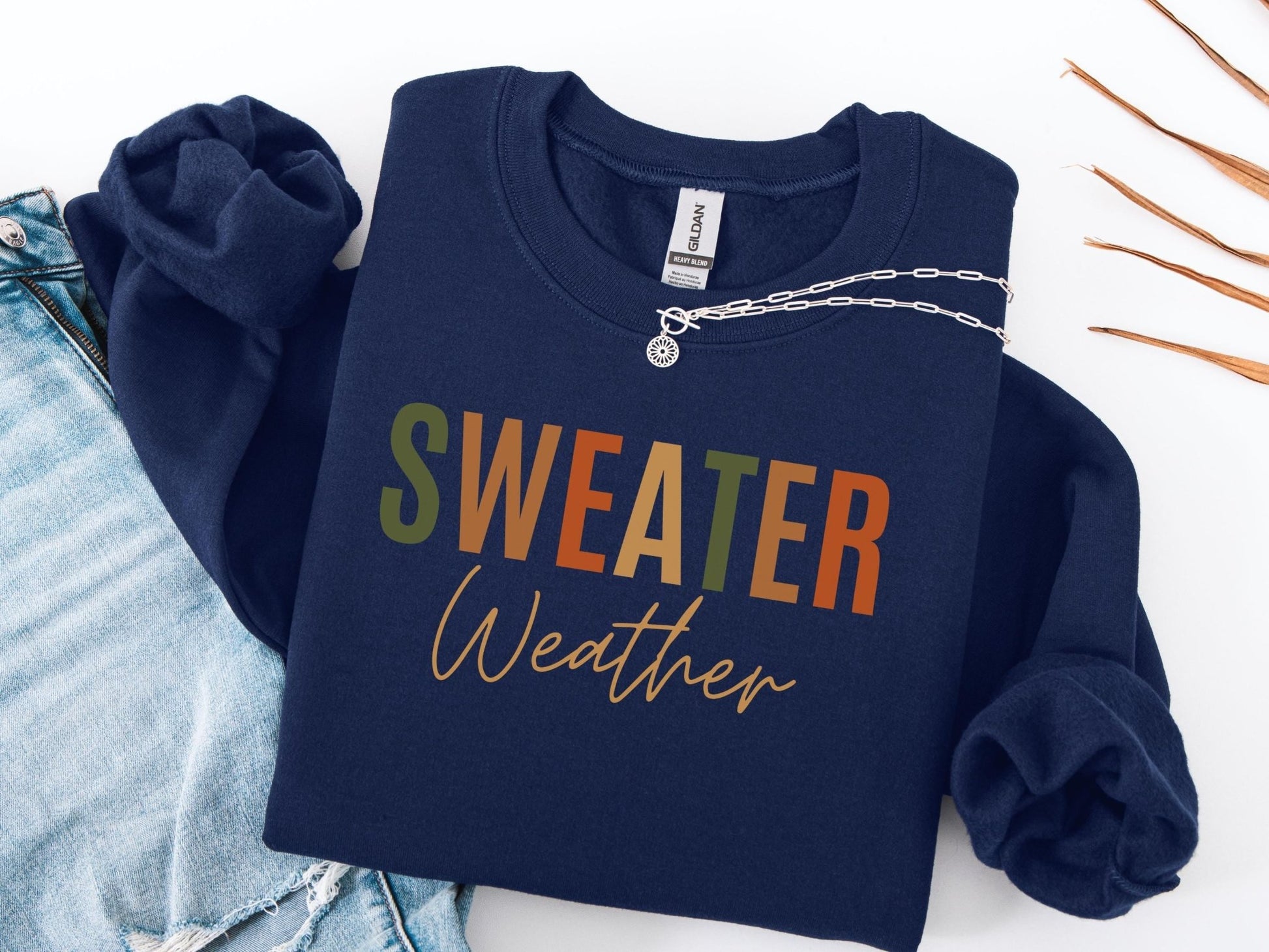 Herbst Pullover Unisex Gemütliches Sweatshirt für Damen und Herren Pullover Weihnachten Geschenk für Freundin, Familie, Kollegen
