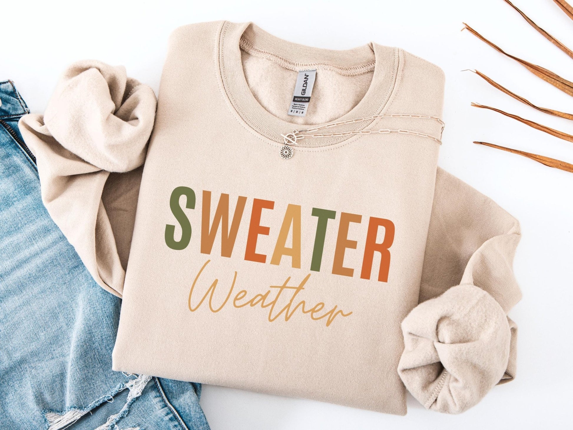 Herbst Pullover Unisex Gemütliches Sweatshirt für Damen und Herren Pullover Weihnachten Geschenk für Freundin, Familie, Kollegen