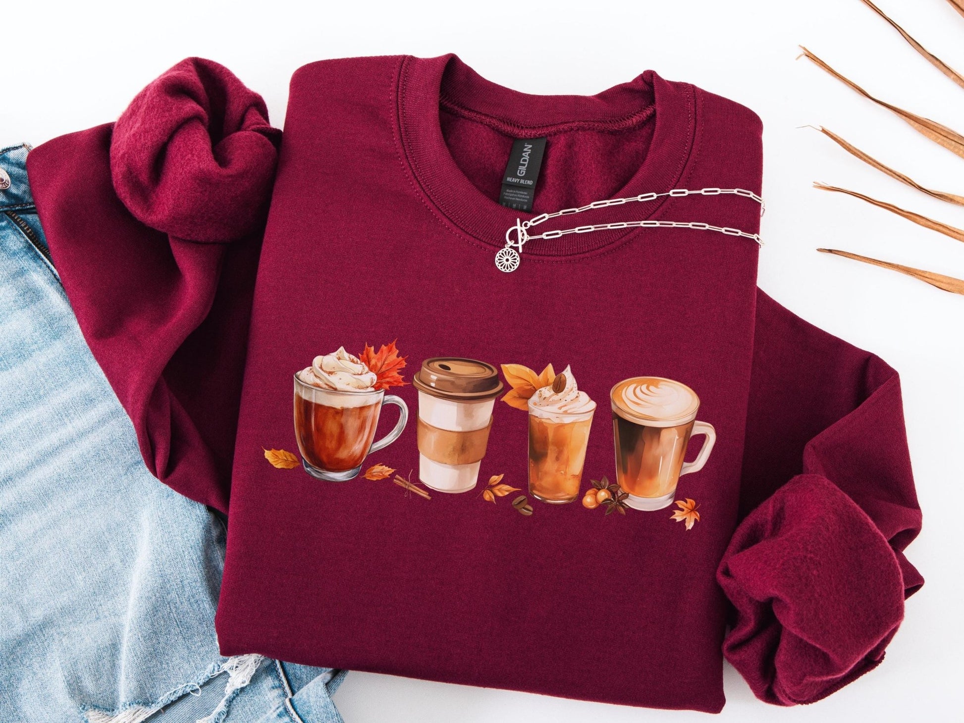 Herbst Pullover Unisex Gemütliches Sweatshirt für Damen und Herren Pullover Weihnachten Geschenk für Freundin, Familie, Kollegen