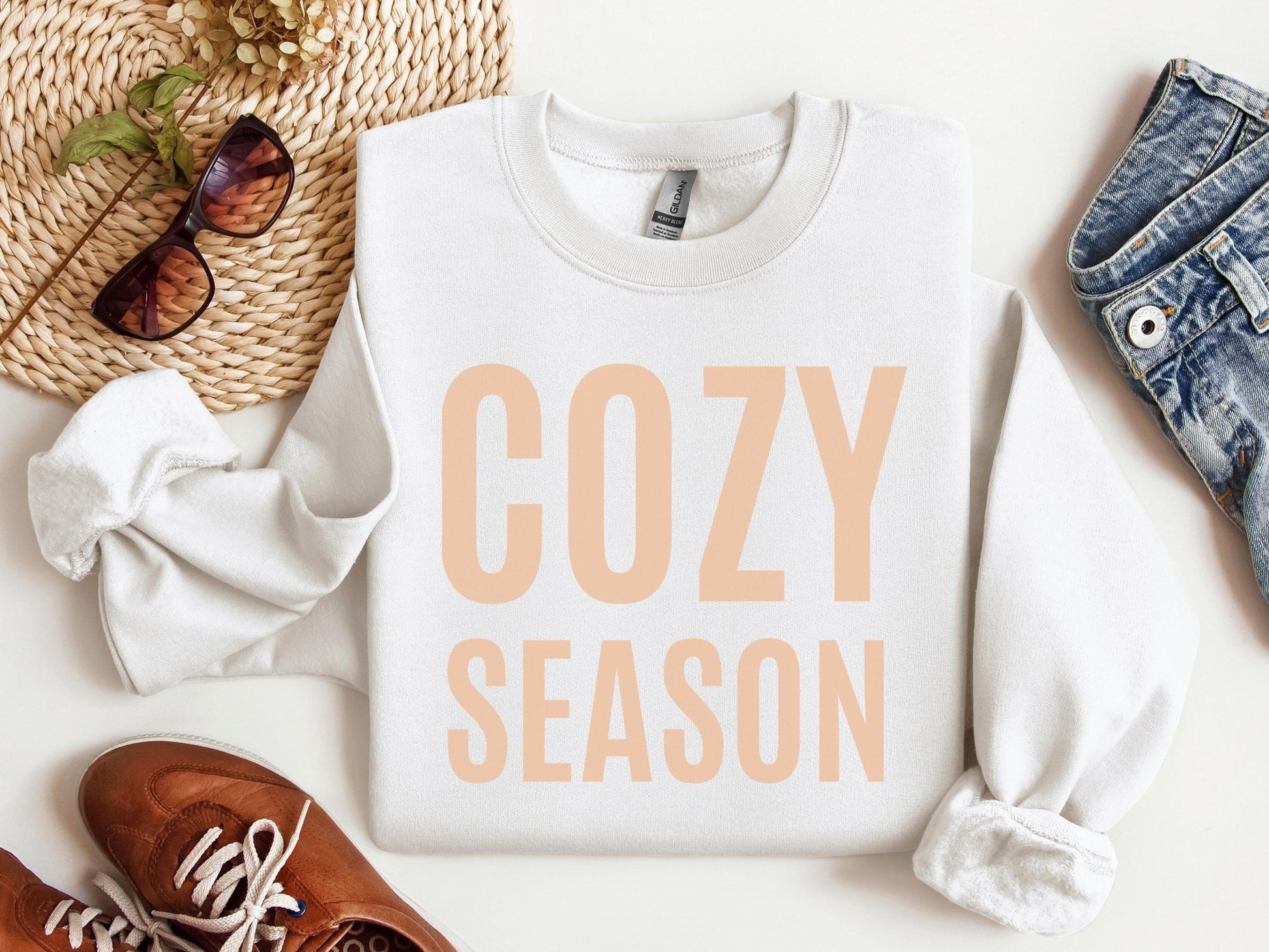 Herbst Pullover Unisex Gemütliches Sweatshirt für Damen und Herren Pullover Weihnachten Geschenk für Freundin, Familie, Kollegen