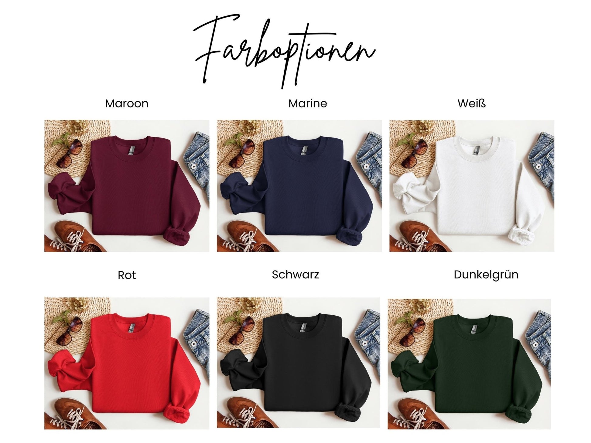 Herbst Pullover Unisex Gemütliches Sweatshirt für Damen und Herren Pullover Weihnachten Geschenk für Freundin, Familie, Kollegen