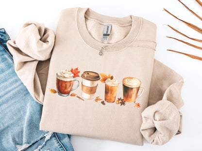 Herbst Pullover Unisex Gemütliches Sweatshirt für Damen und Herren Pullover Weihnachten Geschenk für Freundin, Familie, Kollegen