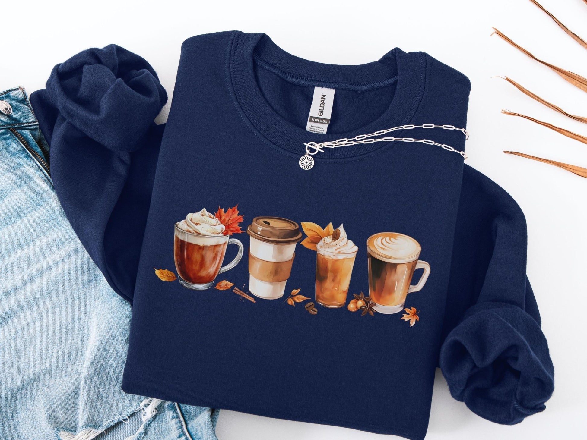 Herbst Pullover Unisex Gemütliches Sweatshirt für Damen und Herren Pullover Weihnachten Geschenk für Freundin, Familie, Kollegen
