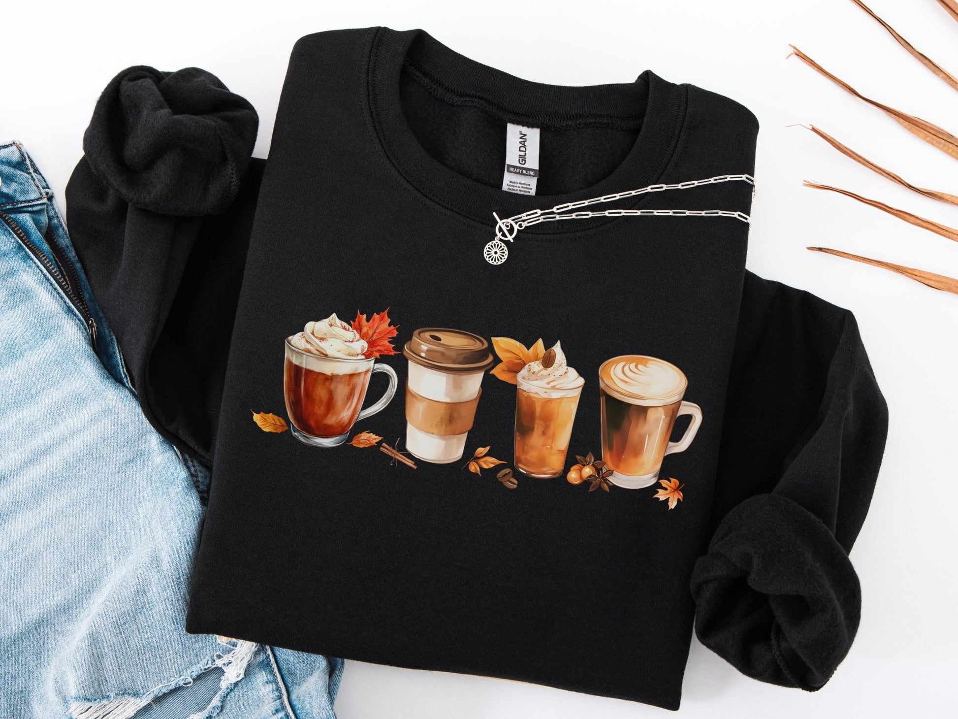 Herbst Pullover Unisex Gemütliches Sweatshirt für Damen und Herren Pullover Weihnachten Geschenk für Freundin, Familie, Kollegen