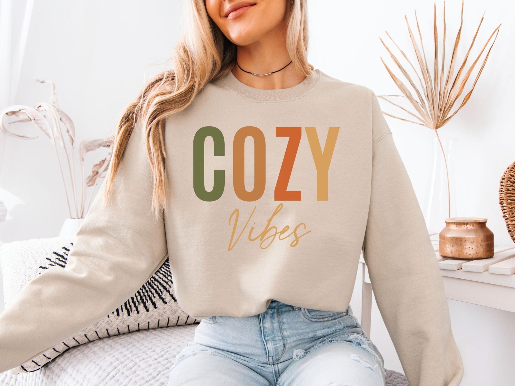 Herbst Pullover Unisex Gemütliches Sweatshirt für Damen und Herren Pullover Weihnachtsgeschenk für Freundin, Familie, Kollegen