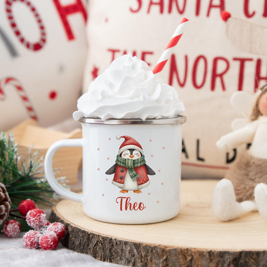 Kakaotasse für Kinder zu Weihnachten Personalisiert