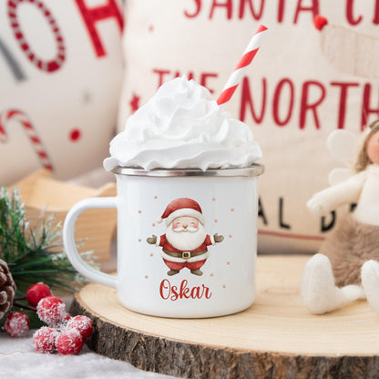 Personalisierte Kindertasse zu Weihnachten als Kindergeschenk